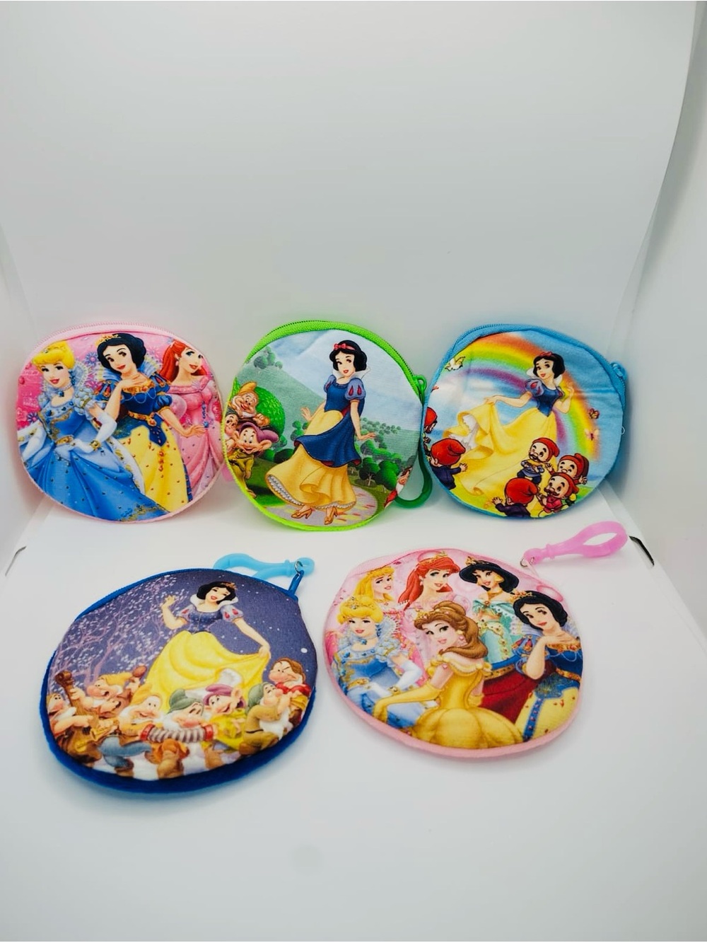 Girls' Round Princess Coin Pouches - Multicolor CHOOSE 1